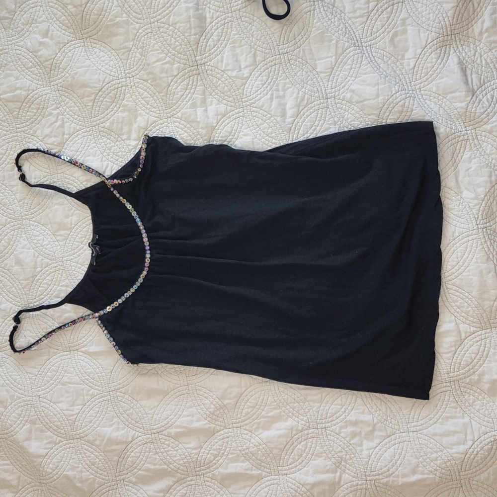 Express sequin straps